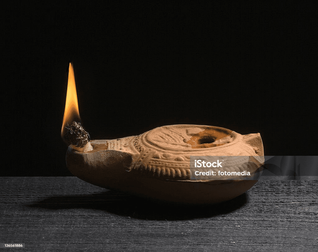 Ancient Israel oil lamp