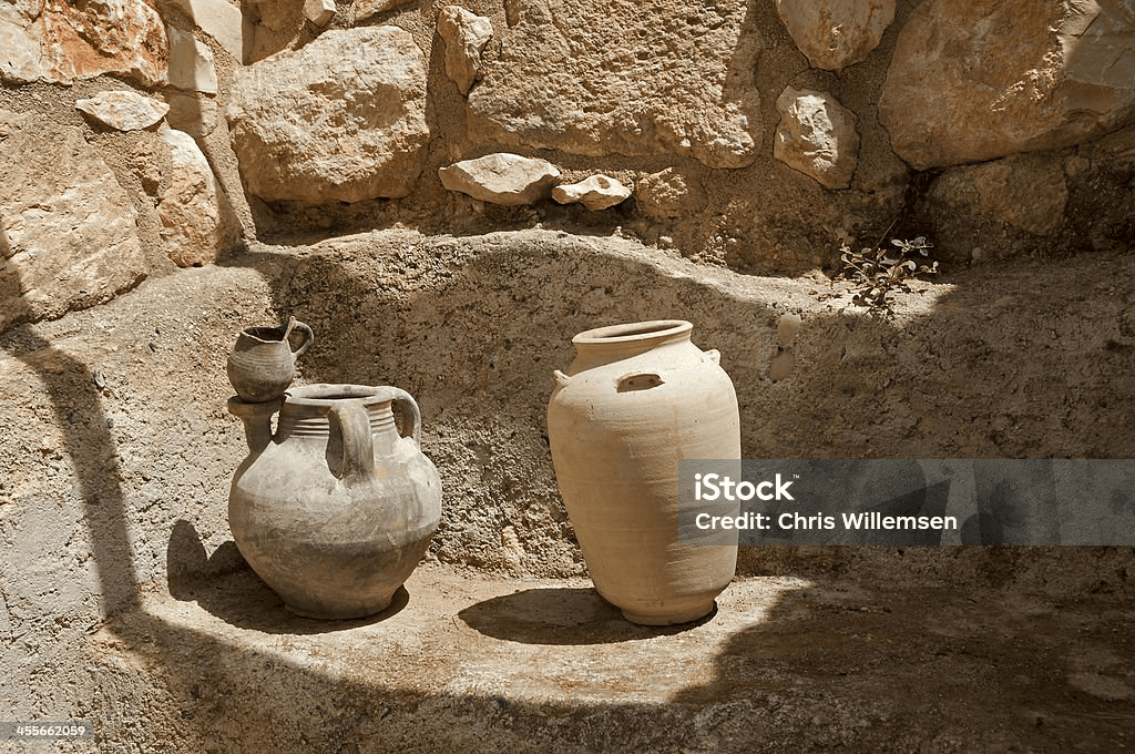 Old vases in Israel